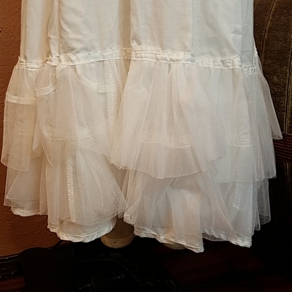 Handmade girl's slip for long dresses - Picture 3 of 5